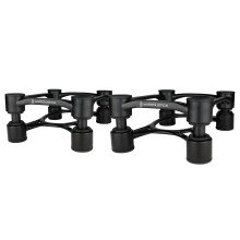 Pieds d'enceintes isolants IsoAcoustics Aperta Series avec r   glage de l'inclinaison   : Aperta200 7,8 x 10, noir, paire