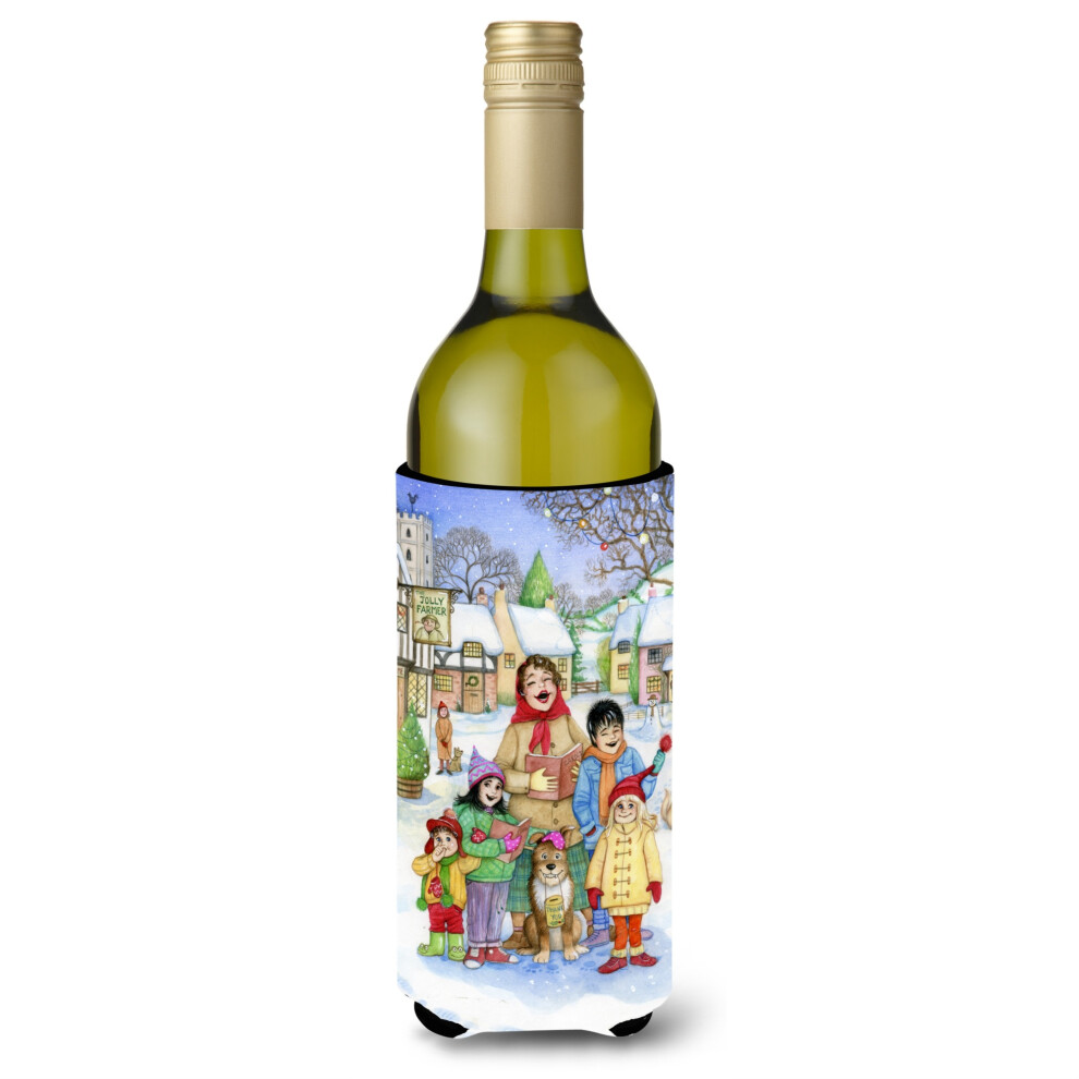 Caroline's Treasures CDCO0410LITERK ?Christmas Carol Singers? Weinflaschen-Getr?Nkeisolator, 750 Ml, Mehrfarbig-image
