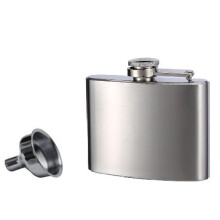 Ensemble d'entonnoir flacon et de recharge de hanche - 4 oz de capuche vis vis vis souder laser et scell laser - Livr dans la bote cadeau