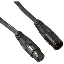 Akkukaapeli AC5PDMX3 3 jalkaa 5-nastainen DMX512 valokaapeli