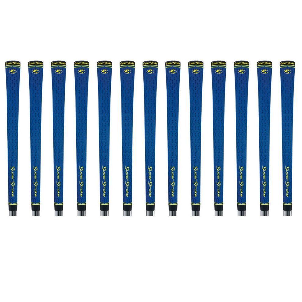 SuperStroke S-Tech Golf Grip Bundle 13 Piece  Standard  Blue