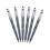 Pilot Pilot Precise P-500 Γραφίδες Gel Ink Rolling Ball, Πολύ Λεπτή Μύτη, Μαύρο Μελάνι, 6 Γραφίδες 1