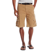 Wrangler Authentics Heren Big & Tall Premium Cargo Short Acorn Twill 46