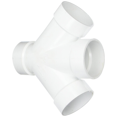GENOVA 73440 4" PVC-DWV Dupla WYE