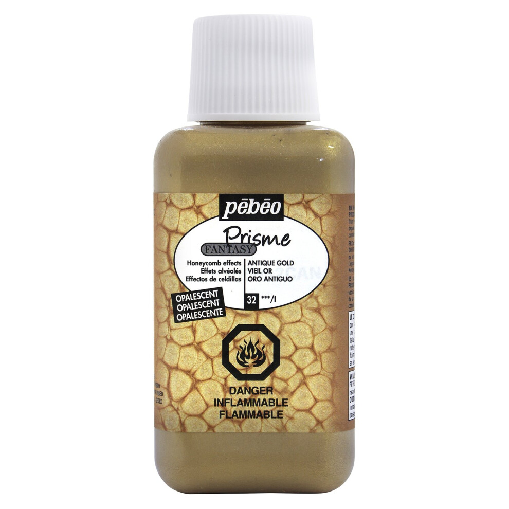 Pebeo Fantasy Prisme 250 Ml Fles - Antiek Goud-image