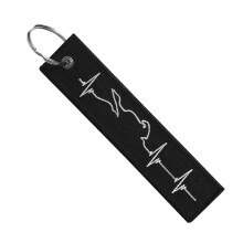 MotoLoot-sleutelhanger voor motorfietsen, scooters, auto's en geschenken (motorfietshartslag)