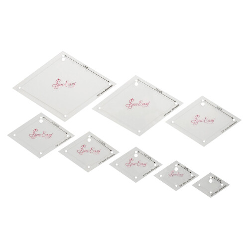 Set di modelli per mini diamanti patchwork Sew Easy 1