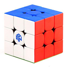 CuberSpeed ??Gan 356 RS 3x3 cubo mgico sin pegatinas GAN 356 R S 3x3x3 Speed ??Cube Puzzle (versin 356RS)