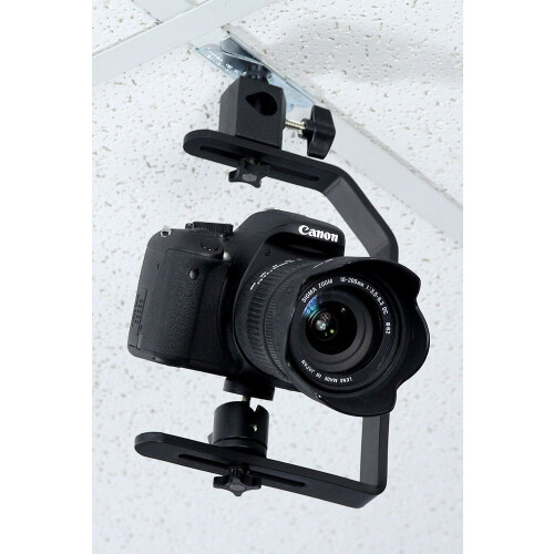 ALZO Suspended Drop Ceiling Upright Camera Mount 1