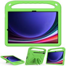 (Green, S9 FE Plus 12.4 2023) Kids Safe EVA Case for Samsung Galaxy Tab S9FE S9