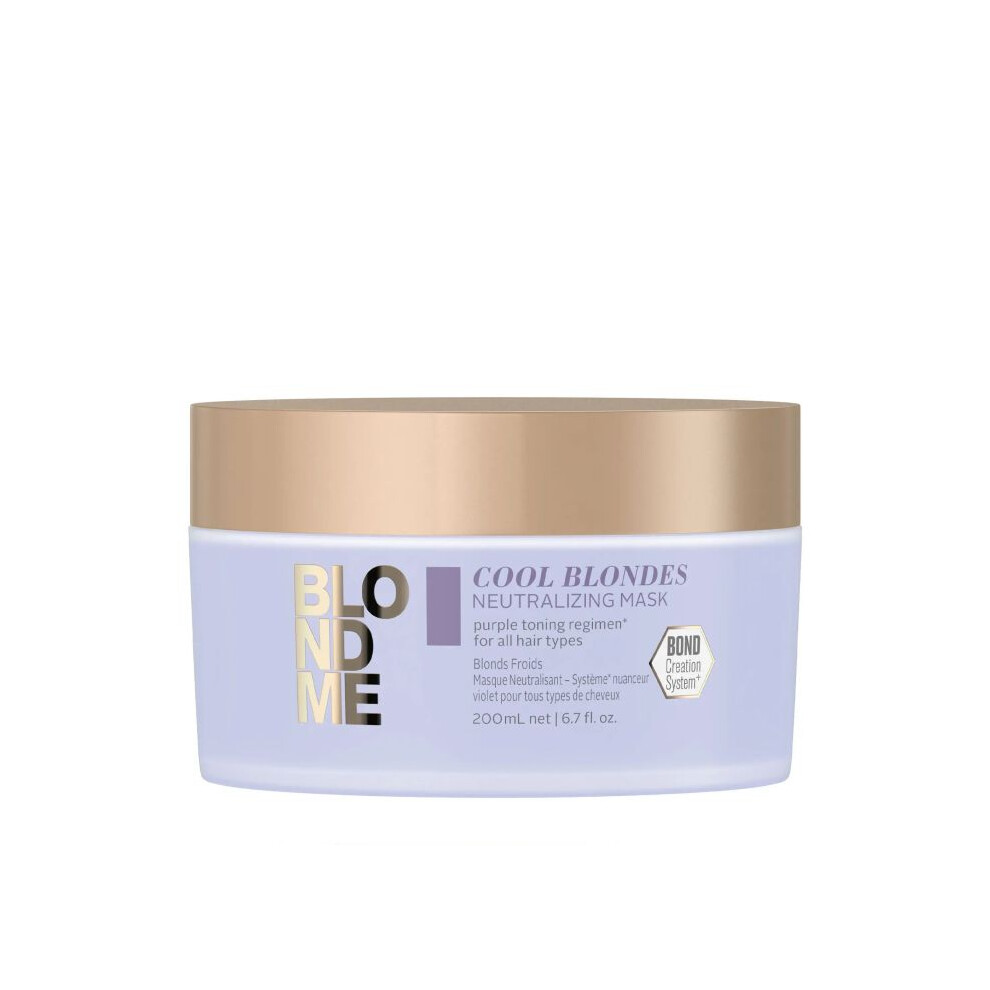 Schwarzkopf BlondMe Cool Blondes Neutralizing Mask 200ml