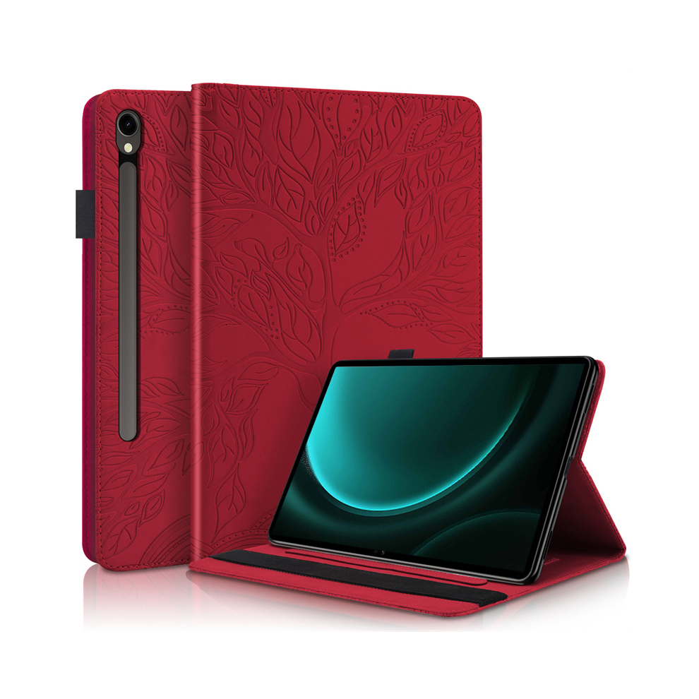 (, For Tab S9 Fe 10.9) Tablet For Samsung Galaxy Tab S9 Fe Case 10.9 Inch Red 976662445896