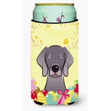 """"Caroline's Treasures BB1913TBC """"""""Weimaraner paaseieren zoeken"""""""" Lange jongen knuffel Koozie Veelkleurig""""