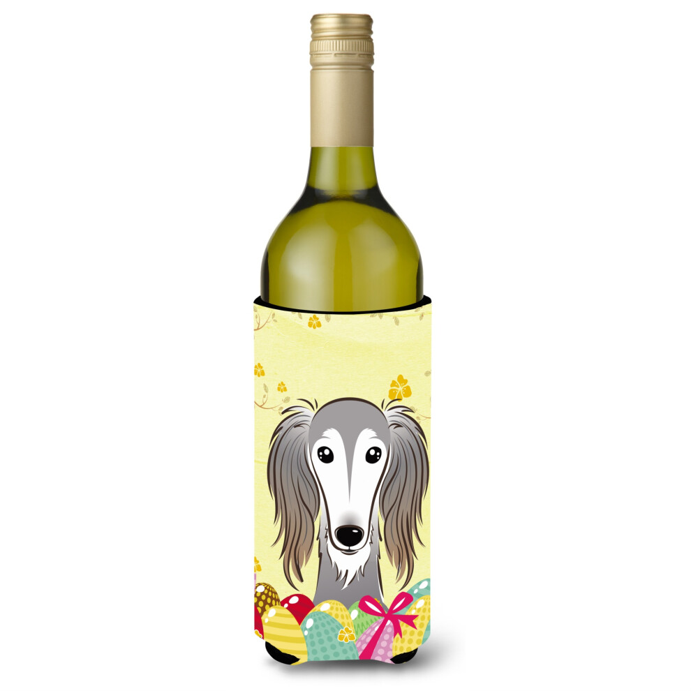 Caroline's Treasures BB1911LITERK ?Saluki-Ostereiersuche?, Weinflaschen-Koozie, 750 Ml, Mehrfarbig-image