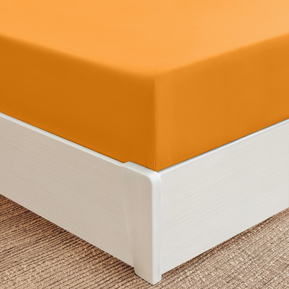 Drap-Housse Mellanni California King Uniquement - Collection Iconic - Draps Doux Et Rafra Chissants Avec Poche Profonde Jusqu' 40 Cm - Infroissa-image