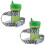 PBnJ Baby SippyPal Mughållare Rem Tether (Grå Chevron 2-Pack) 1