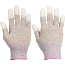 Thxtoms esd anti statiska handskar Hg motstnd Kolfiber skyddar din dator sker liten 5 par
