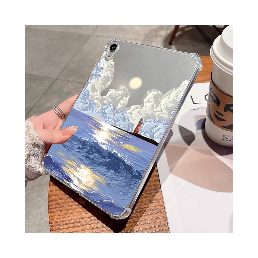 (P184, A9 8.7 Sm X110) Cloud Layer Tablet Funda For Samsung Tab S9 Purple 976662447289