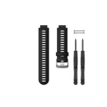 Correa de repuesto para Garmin Forerunner 735XT, color negro y gris