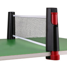 Hipiwe Retractable Table Tennis Net Replacement Ping Pong Net and Post 6 Feet1.8M Fits Tables Up to 2.0 inch 5.0 cm Black