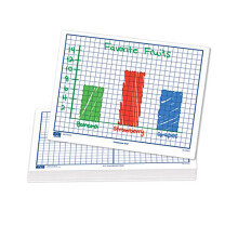 EAI Education Centimeter Grid Fleksible t?r-sletningsplader: 9 """" X 12 """" Dobbeltsidet-S?t p? 30