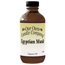 Vores eget lysfirma - Egyptisk moskus duftende premium -grade hjemmeftranseolie til diffusorer (2 oz)