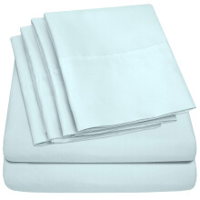 cal King Size Bed Sheets - 6 Piece 1500 Supreme collection Fine Brushed Microfiber Deep Pocket california King Sheet Set Bedding - 2 Extra Pillow case
