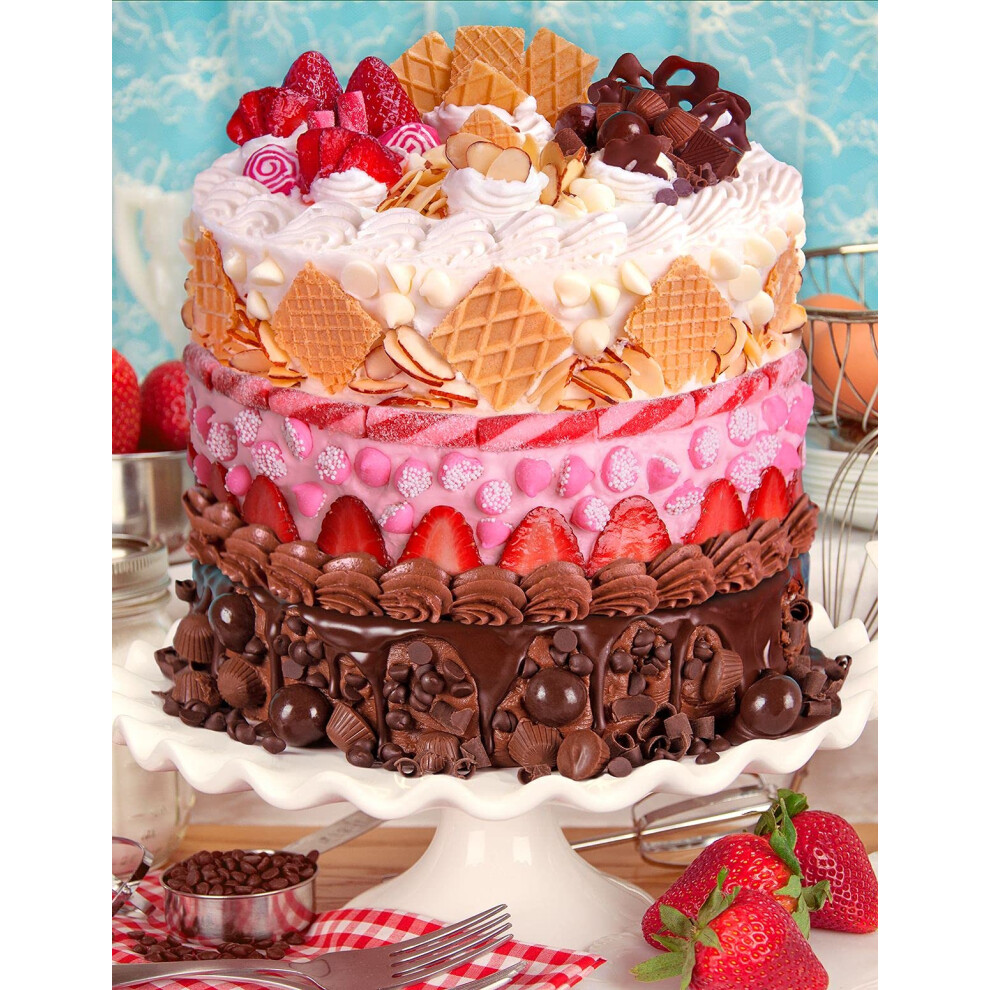 Photos - Jigsaw Puzzle / Mosaic Springbok 's 500 Piece Jigsaw Puzzle Icing on the Cake Multi