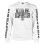 Harley-Davidson Ανδρικό Distressed Freedom Fighter Μακρυμάνικο Μπλουζάκι, Λευκό (L) 1