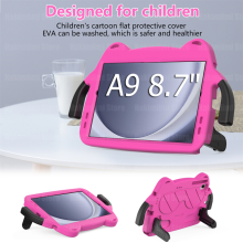 (Rose Red, Tab A9 (8.7 Inch)) Kids Tablet Cover for Samsung Galaxy Tab A9 (8.7 i
