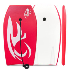 Bo-Toys Body Board Ltt med EPS Core (Red 33-tums)