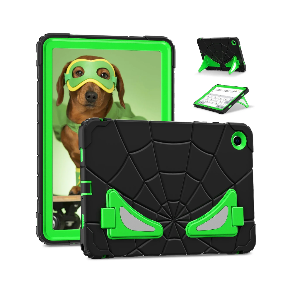 (Black Green, Tab A8 10.5 Sm-X205) Armor Case For Samsung Galaxy Tab S9 Fe S8 S7 A9 P Green,Black 976662458285