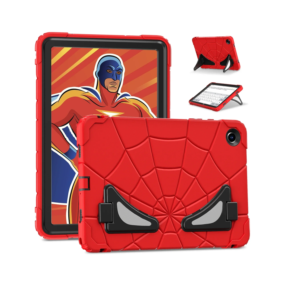 (Red Black, Tab A9 8.7 Inch) Armor Case For Samsung Galaxy Tab S9 Fe S8 S7 A9 P Black,Red 976662459091