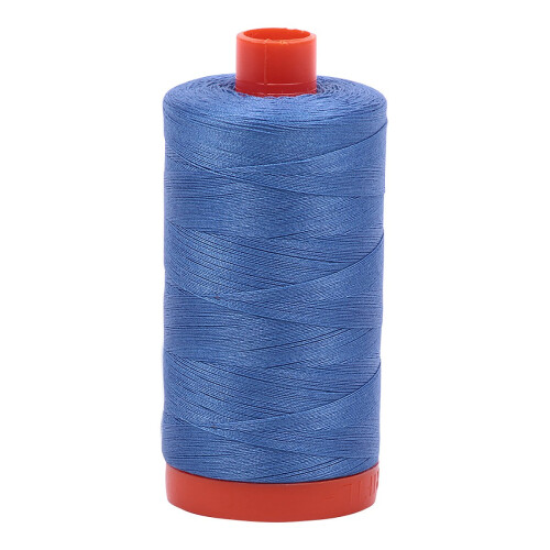 Aurifil Mako Bomuldstr?d Solid 50wt 1422yds Lysebl? Violet