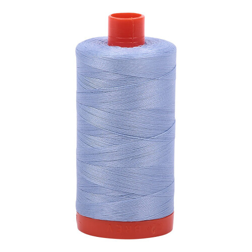 Aurifil Mako Cotton Thread Solid 50WT 1422yds Meget let Delft