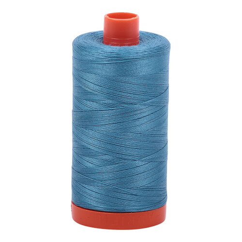Aurifil Mako bomullstrd Solid 50wt 1422yds kricka