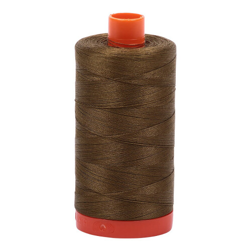 Aurifil Mako Bomuldstr?d Solid 50wt 1422yds Dark Olive