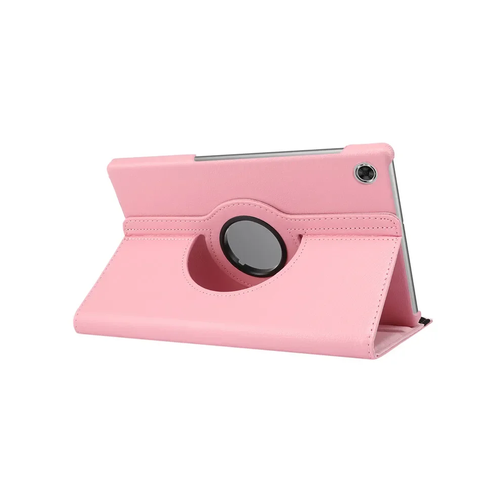 (, Tab A9 (8.7 Inch)) For Samsung Tab A9 Plus Case Coque 360 Degree Rota Pink 976662483690