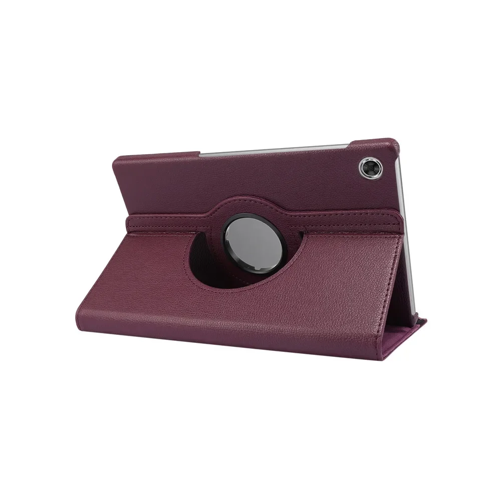 (, Tab A9 (8.7 Inch)) For Samsung Tab A9 Plus Case Coque 360 Degree Rota Purple 976662483850