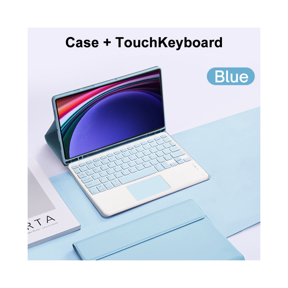 (Sky C, French Keyboard) For Samsung Galaxy Tab S9 11Inch Tablet Keyboard C Blue 976662463739