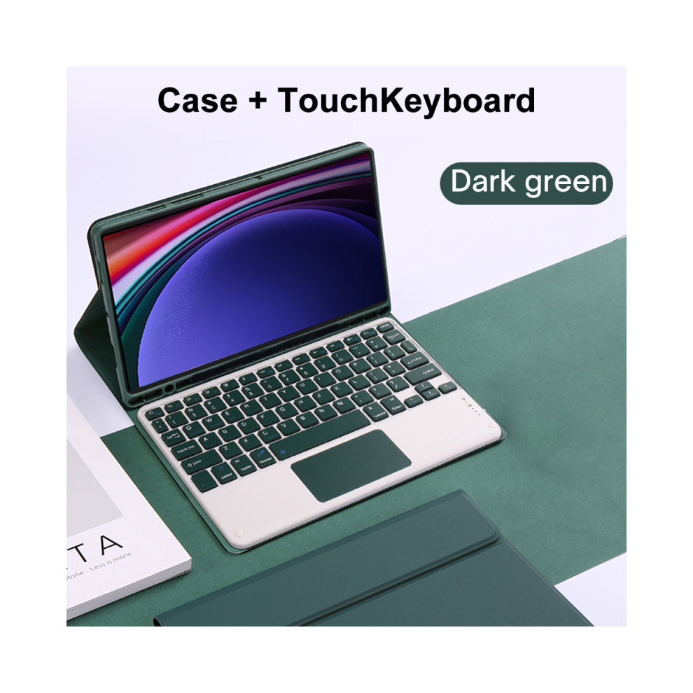 (Dark C, German Keyboard) For Samsung Galaxy Tab S9 11Inch Tablet Keyboard C Green 976662463876