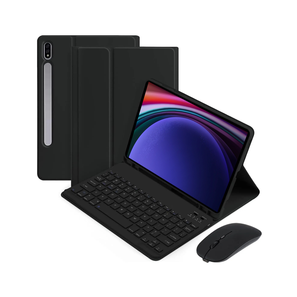 ( B, Arabic Keyboard) For Samsung Galaxy Tab S9 11Inch Tablet Keyboard C Black 976662464224