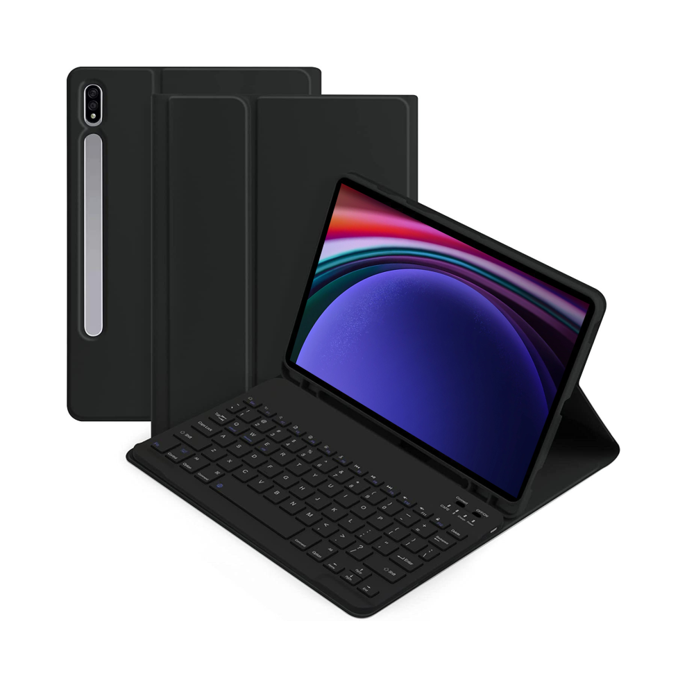( A, Ukrainian Keyboard) For Samsung Galaxy Tab S9 11Inch Tablet Keyboard C Black 976662464309