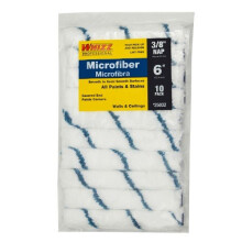 Whizz Mikrofaser-Mini-Farbrollerbezug, 3/8 Zoll x 6 Zoll B, f r glatte bis halbglatte Oberfl chen, 10er-Pack