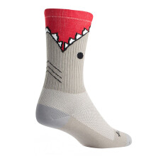 Sockuy bite me crew sock sportig och snygg 6 tum - liten/medium