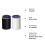 2-Pack - ΜΑΥΡΟ & ΛΕΥΚΟ - Coats & Clark Dual Duty Γενικής Χρήσης Νήμα 2