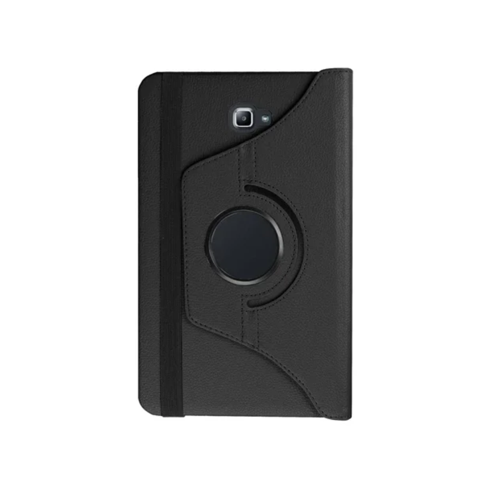 (Black) Tab A6 10.1 Case 360 Degree Rotating Folio Pu Leat Black 976662498878