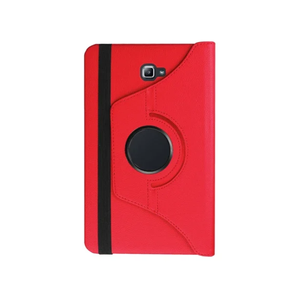 (Red) Tab A6 10.1 Case 360 Degree Rotating Folio Pu Leat Red 976662498939