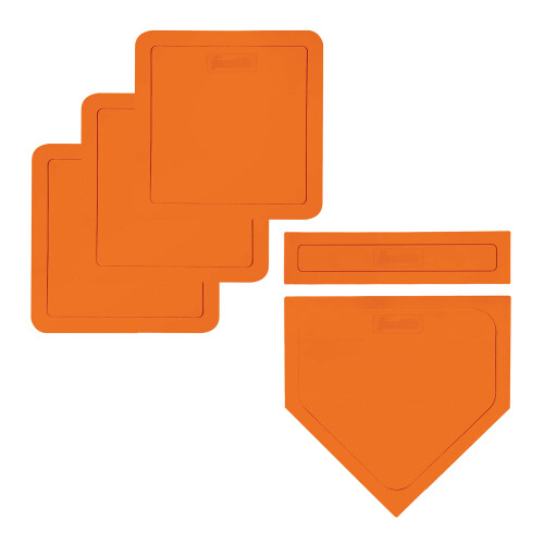 Franklin Sports Set di Basi da Baseball - Set in Gomma per Baseball, Teeball e Kickball - Cinque Pezzi