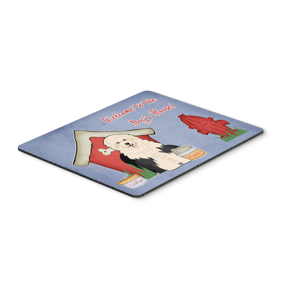 Caroline's Treasures Dog House Collection Old English Sheepdog Mouse Pad Multicolor 7.75X9.25 Bb2850mp 638508465450
